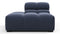 Tufty - Tufty Module, Left End, Armless, Royal Blue Wool
