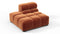 Tufty - Tufty Module, Left End (Armless), Spice Velvet