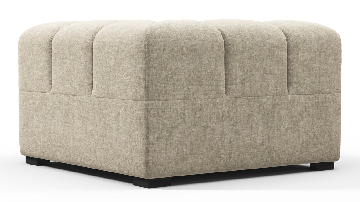 Tufty - Tufty Module, Right Corner, Beige Gray Chenille