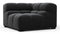 Tufty - Tufty Module, Right Corner, Black Velvet