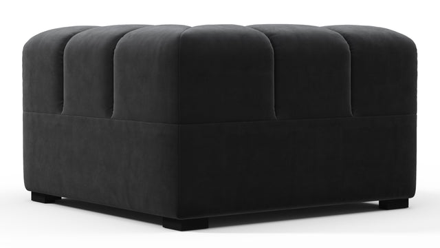 Tufty - Tufty Module, Right Corner, Black Velvet