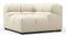 Tufty - Tufty Module, Right Corner, Eggshell Boucle