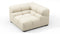 Tufty - Tufty Module, Right Corner, Eggshell Boucle