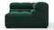 Tufty - Tufty Module, Right Corner, Forest Green Chenille