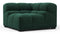 Tufty - Tufty Module, Right Corner, Forest Green Chenille