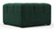 Tufty - Tufty Module, Right Corner, Forest Green Chenille