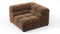Tufty - Tufty Module, Right Corner, Mocha Velvet