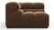 Tufty - Tufty Module, Right Corner, Mocha Velvet