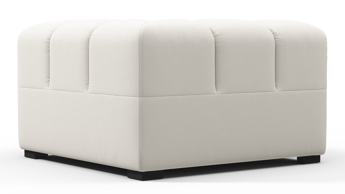 Tufty - Tufty Module, Right Corner, Oatmeal Brushed Weave