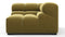 Tufty - Tufty Module, Right Corner, Olive Gold Velvet