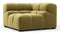 Tufty - Tufty Module, Right Corner, Olive Gold Velvet