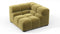 Tufty - Tufty Module, Right Corner, Olive Gold Velvet