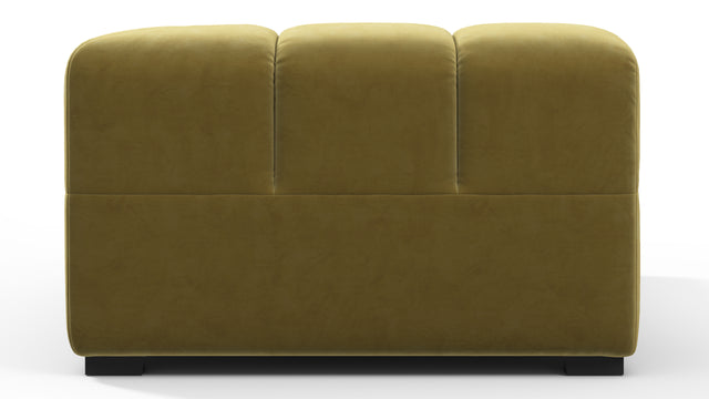 Tufty - Tufty Module, Right Corner, Olive Gold Velvet