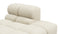 Tufty - Tufty Module, Right End, Armless, Eggshell Boucle