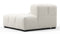 Tufty - Tufty Module, Right End, Armless, Oatmeal Brushed Weave
