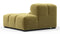 Tufty - Tufty Module, Right End, Armless, Olive Gold Velvet