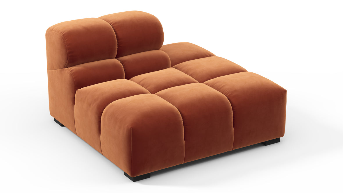 Tufty - Tufty Module, Right End, Armless, Spice Velvet