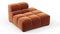 Tufty - Tufty Module, Right End, Armless, Spice Velvet