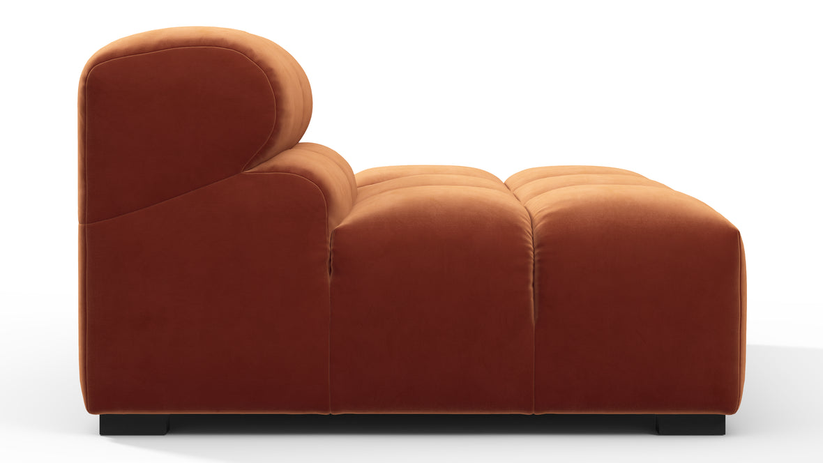 Tufty - Tufty Module, Right End, Armless, Spice Velvet