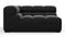 Tufty - Tufty Module, Large Left Corner, Black Velvet
