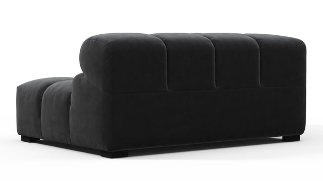Tufty - Tufty Module, Large Left Corner, Black Velvet
