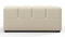 Tufty - Tufty Module, Large Left Corner, Eggshell Boucle