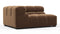 Tufty - Tufty Module, Large Left Corner, Mocha Velvet