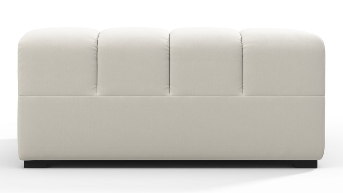 Tufty - Tufty Module, Large Left Corner, Oatmeal Brushed Weave