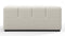 Tufty - Tufty Module, Large Left Corner, Oatmeal Brushed Weave