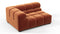 Tufty - Tufty Module, Large Left Corner, Spice Velvet