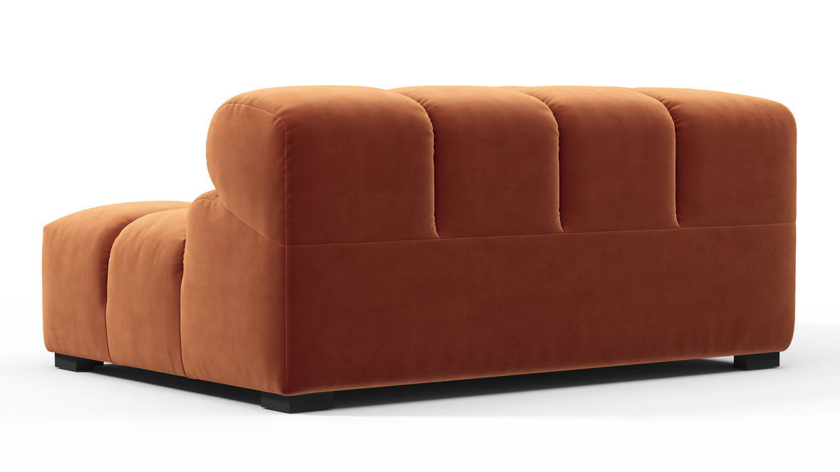 Tufty - Tufty Module, Large Left Corner, Spice Velvet