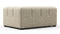 Tufty - Tufty Module, Large Right Corner, Beige Gray Chenille