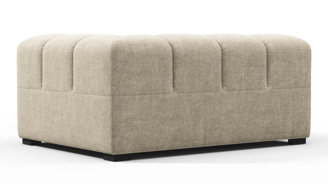 Tufty - Tufty Module, Large Right Corner, Beige Gray Chenille