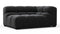 Tufty - Tufty Module, Large Right Corner, Black Velvet