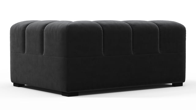 Tufty - Tufty Module, Large Right Corner, Black Velvet