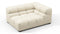 Tufty - Tufty Module, Large Right Corner, Eggshell Boucle