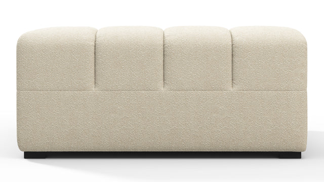 Tufty - Tufty Module, Large Right Corner, Eggshell Boucle