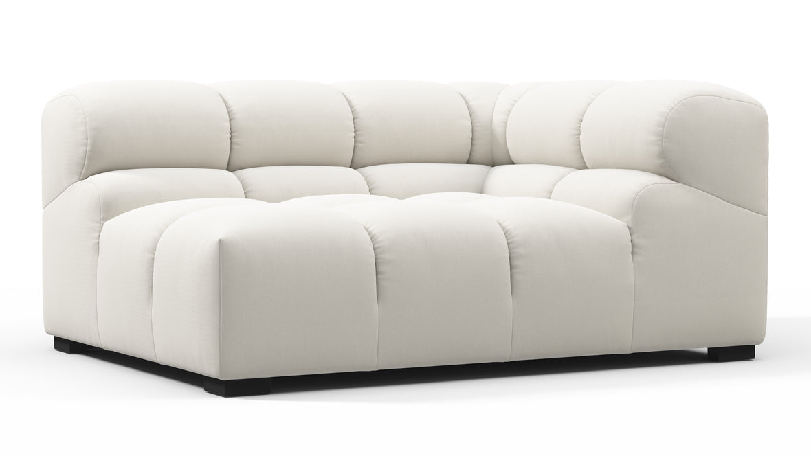 Tufty - Tufty Module, Large Right Corner, Oatmeal Brushed Weave