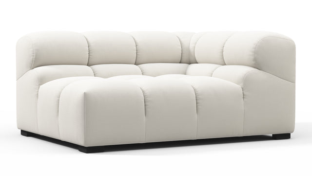 Tufty - Tufty Module, Large Right Corner, Oatmeal Brushed Weave