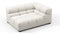 Tufty - Tufty Module, Large Right Corner, Oatmeal Brushed Weave