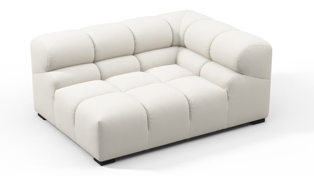 Tufty - Tufty Module, Large Right Corner, Oatmeal Brushed Weave