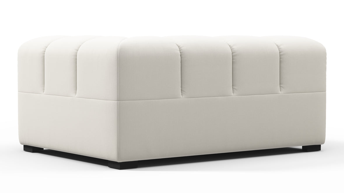 Tufty - Tufty Module, Large Right Corner, Oatmeal Brushed Weave
