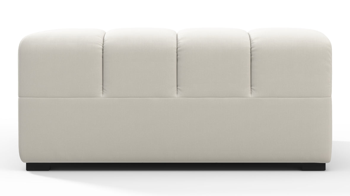 Tufty - Tufty Module, Large Right Corner, Oatmeal Brushed Weave