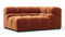 Tufty - Tufty Module, Large Right Corner, Spice Velvet