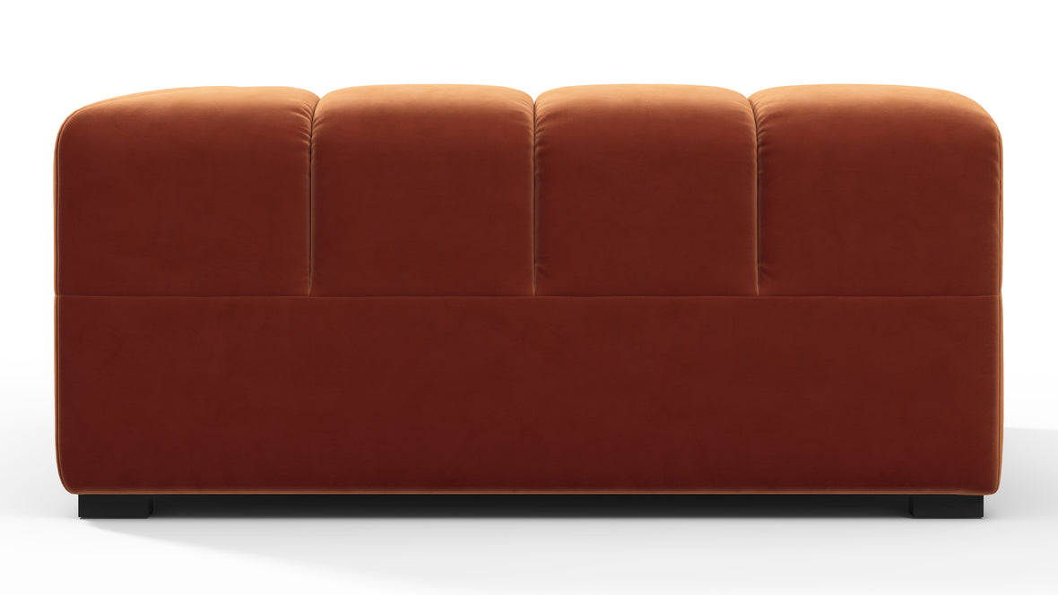 Tufty - Tufty Module, Large Right Corner, Spice Velvet