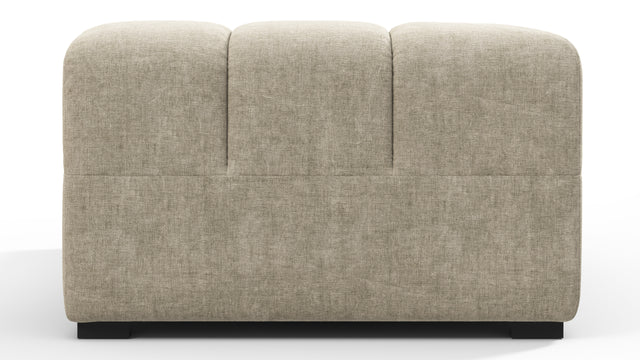 Tufty - Tufty Module, Left Corner Half, Beige Gray Chenille