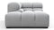 Tufty - Tufty Module, Left Corner Half, Light Gray Wool