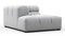 Tufty - Tufty Module, Left Corner Half, Light Gray Wool