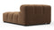 Tufty - Tufty Module, Left Corner Half, Mocha Velvet