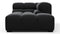 Tufty - Tufty Module, Right Corner Half, Black Velvet